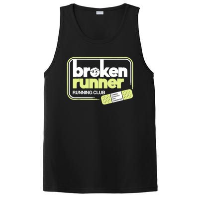 Broken Runner Running Club Turning Setbacks Into Comebacks PosiCharge Competitor Tank