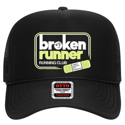 Broken Runner Running Club Turning Setbacks Into Comebacks Trucker Hat