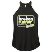 Broken Runner Running Club Turning Setbacks Into Comebacks Women's Perfect Tri Rocker Tank
