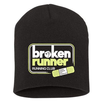 Broken Runner Running Club Turning Setbacks Into Comebacks Short Acrylic Beanie
