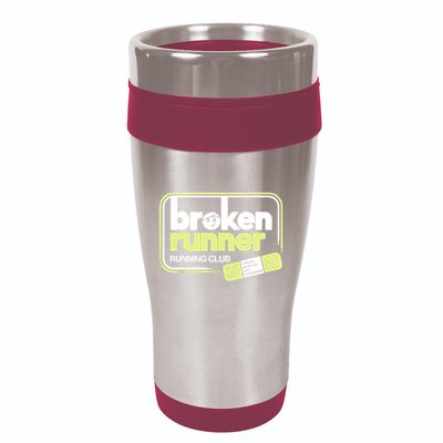 Broken Runner Running Club Turning Setbacks Into Comebacks 16oz Travel Tumbler