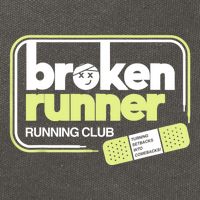Broken Runner Running Club Turning Setbacks Into Comebacks Cotton Canvas Backpack