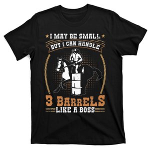 Barrel Racing Rodeo Cow Quote for a Barrel Racer T-Shirt