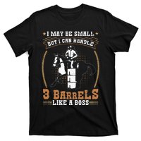 Barrel Racing Rodeo Cow Quote for a Barrel Racer T-Shirt