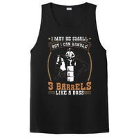 Barrel Racing Rodeo Cow Quote for a Barrel Racer PosiCharge Competitor Tank