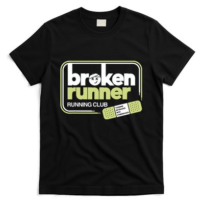 Broken Runner Running Club Turning Setbacks Into Comebacks T-Shirt