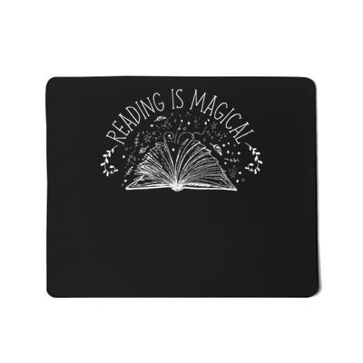 Book Reading Reading Is Magical Mousepad
