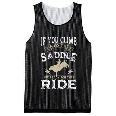 Bull Riding Rodeo Sport Cowboy Bull Rider Mesh Reversible Basketball Jersey Tank