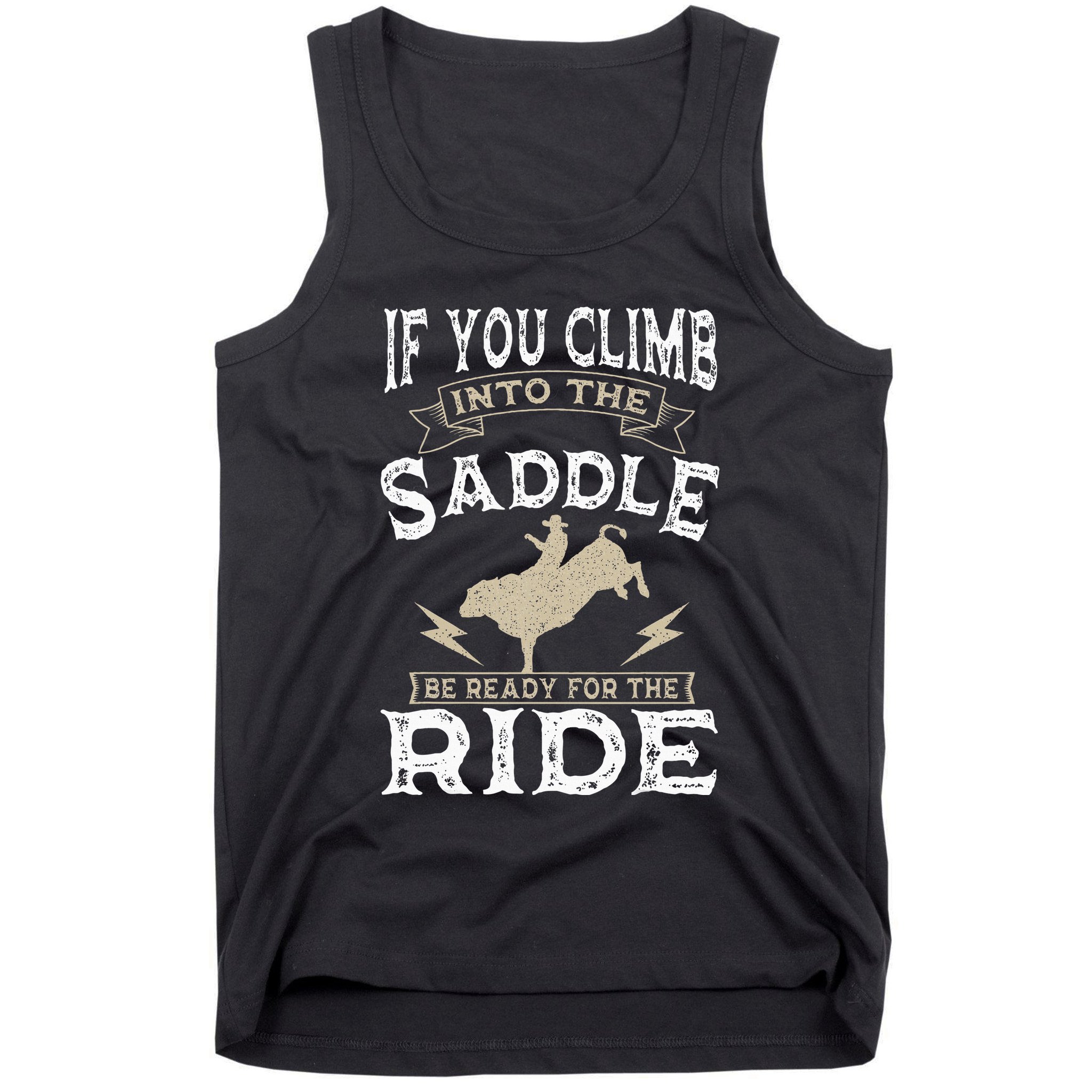 Bull Riding Rodeo Sport Cowboy Bull Rider Tank Top