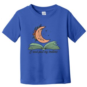 Bookworm Reader Reading Day Moon Book Lover Meaningful Gift Toddler T-Shirt