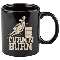 Barrel Racing Racer Rodeo Turn N Burn 11oz C Handle Ceramic Mug