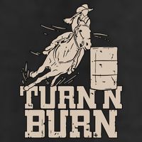 Barrel Racing Racer Rodeo Turn N Burn 11oz C Handle Ceramic Mug