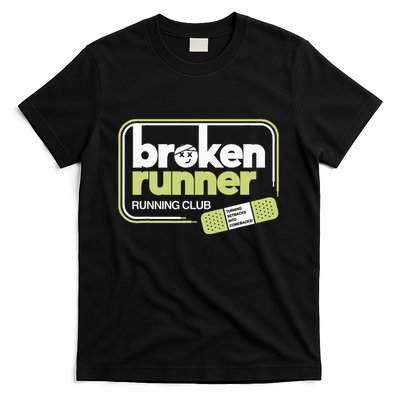 Broken Runner Running Club Turning Setbacks Into Comebacks T-Shirt