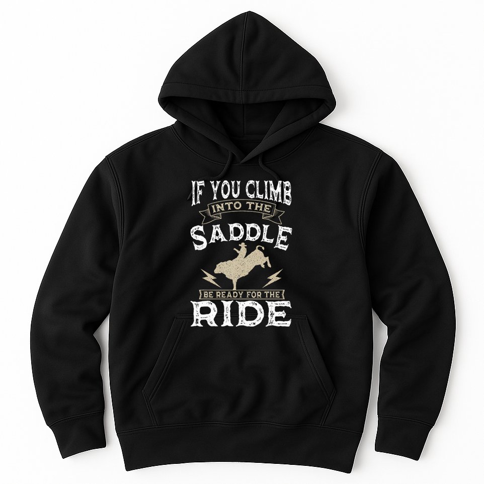 Bull Riding Rodeo Sport Cowboy Bull Rider Hoodie