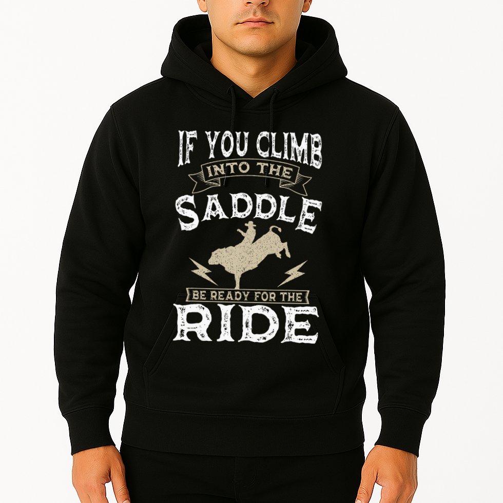 Bull Riding Rodeo Sport Cowboy Bull Rider Hoodie