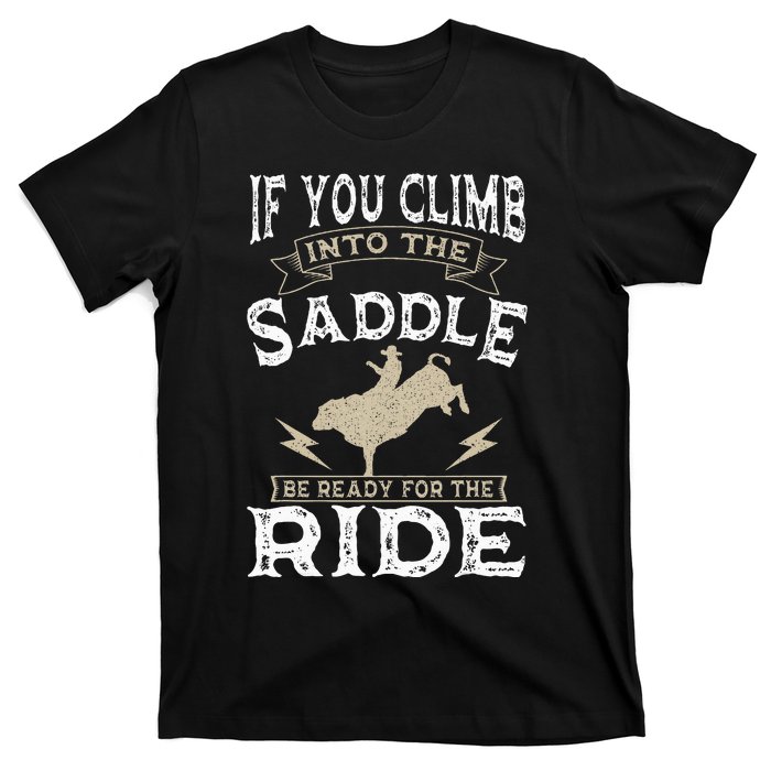 Bull Riding Rodeo Sport Cowboy Bull Rider T-Shirt