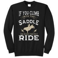 Bull Riding Rodeo Sport Cowboy Bull Rider Tall Sweatshirt