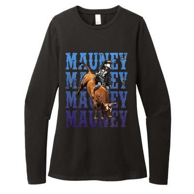 Bull Riders Rodeo Cowboy And Bull Riders Womens CVC Long Sleeve Shirt