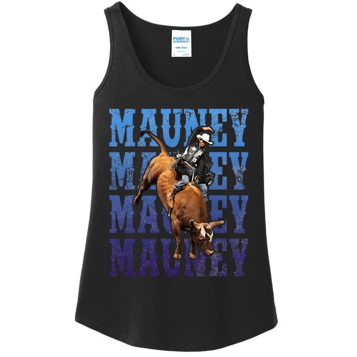 Bull Riders Rodeo Cowboy And Bull Riders Ladies Essential Tank