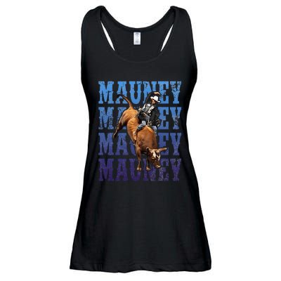 Bull Riders Rodeo Cowboy And Bull Riders Ladies Essential Flowy Tank