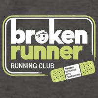 Broken Runner Running Club Turning Setbacks Meme Vector Backpack