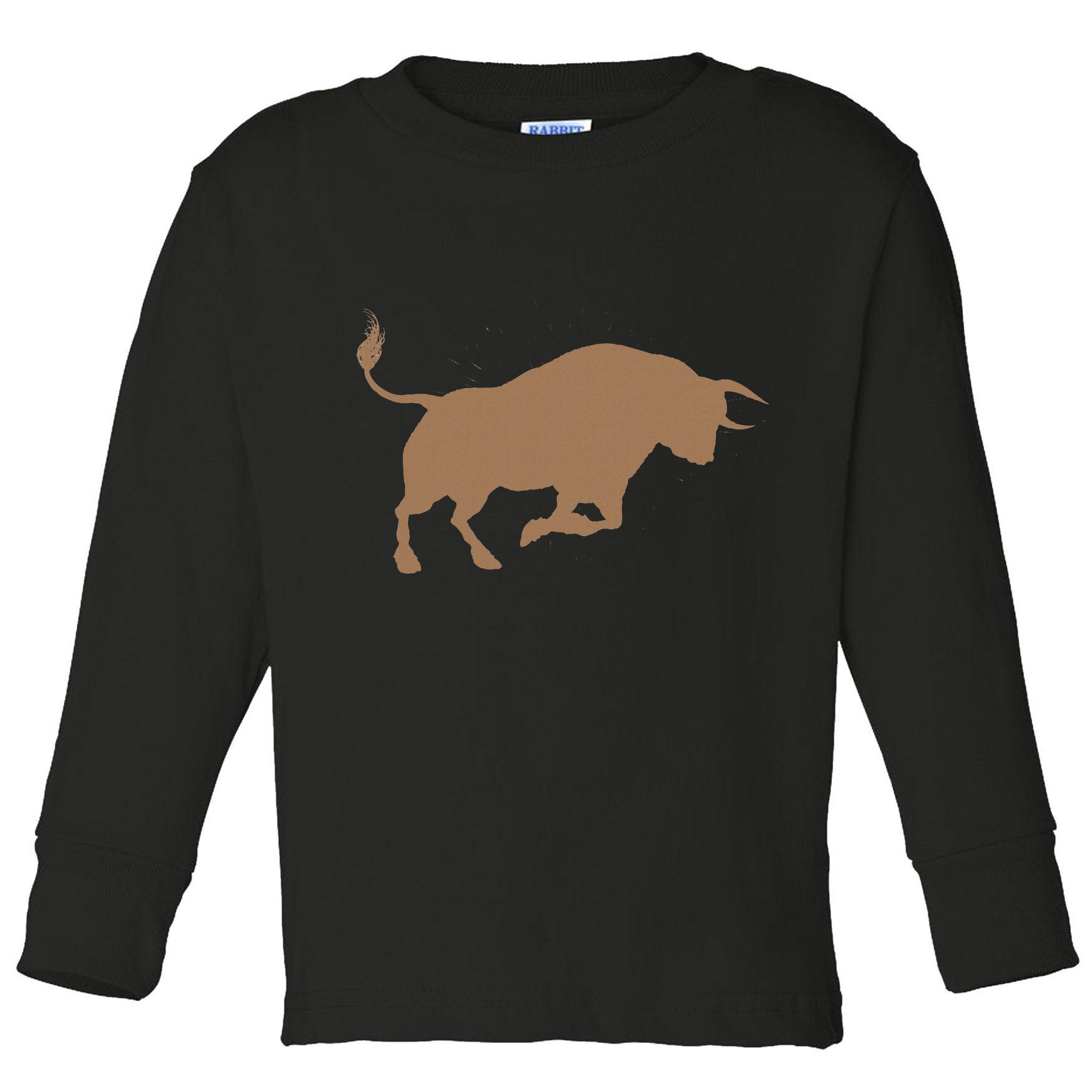 Bull Riding Rodeo Cool Cowboy Rider Birthday Gift Toddler Long Sleeve Shirt