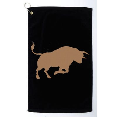 Bull Riding Rodeo Cool Cowboy Rider Birthday Gift Golf Towel