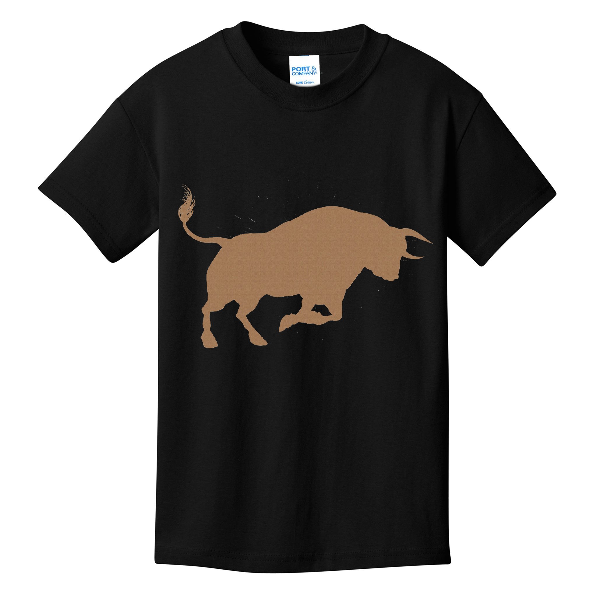 Bull Riding Rodeo Cool Cowboy Rider Birthday Gift Kids T-Shirt