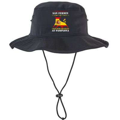 Bull Run Running Of The Bulls At Pamplona July San Fermin Legacy Cool Fit Booney Bucket Hat