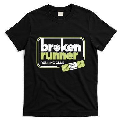 Broken Runner Running Club Turning Setbacks Into Comebacks T-Shirt