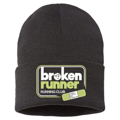 Broken Runner Running Club Turning Setbacks Into Comebacks Sustainable Knit Beanie