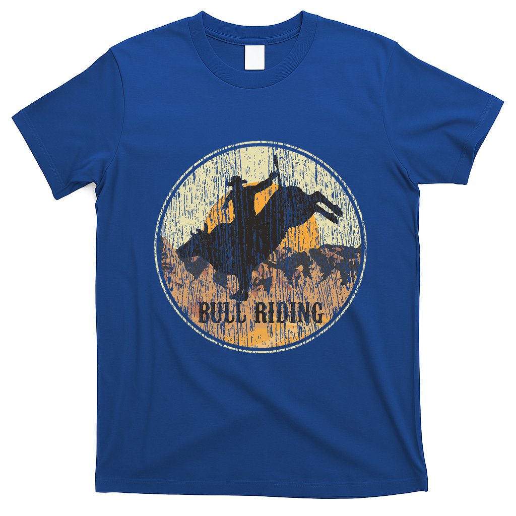 Bull Riding Rodeo Western Country T-Shirt