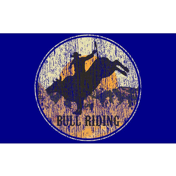 Bull Riding Rodeo Western Country Bumper Sticker