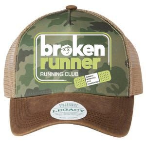 Broken Runner Running Club Turning Setbacks Into Comebacks Legacy Tie Dye Trucker Hat