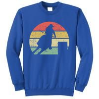 Barrel Racing Rodeo Retro Vintage Gift Sweatshirt