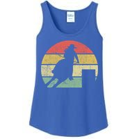 Barrel Racing Rodeo Retro Vintage Gift Ladies Essential Tank