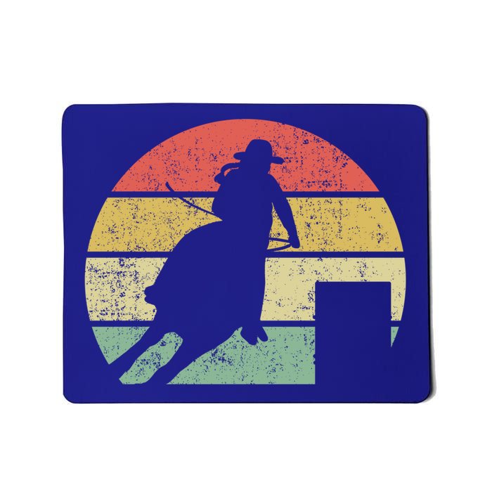 Barrel Racing Rodeo Retro Vintage Gift Mousepad