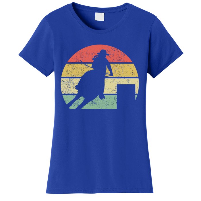 Barrel Racing Rodeo Retro Vintage Gift Women's T-Shirt