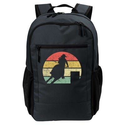 Barrel Racing Rodeo Retro Vintage Gift Daily Commute Backpack