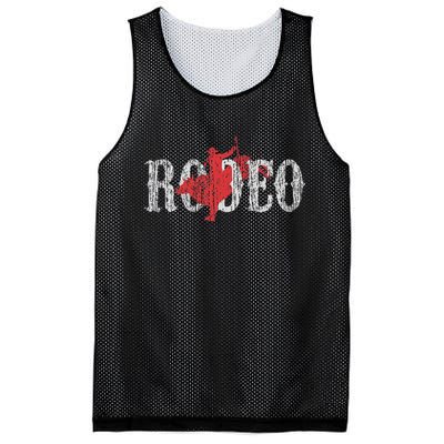 Bull Riding Rodeo Western Country Cowboy Mesh Reversible Basketball Jersey Tank