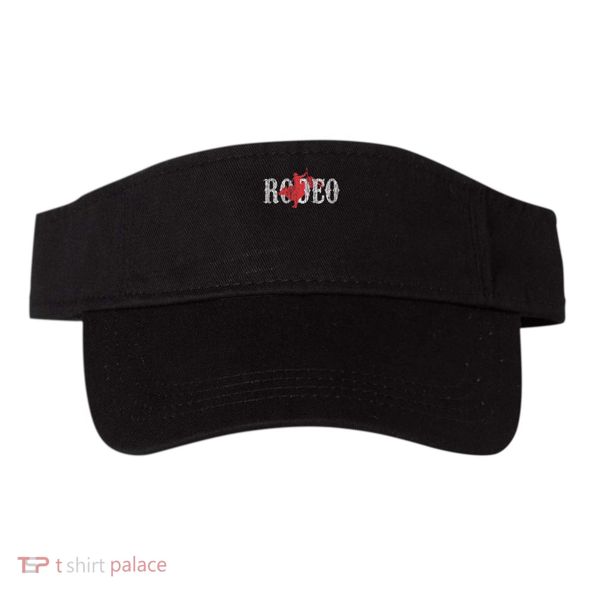 Bull Riding Rodeo Western Country Cowboy Visor