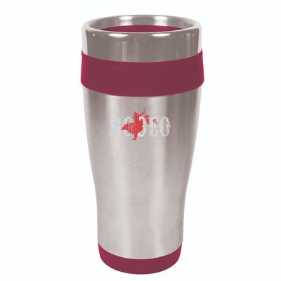 Bull Riding Rodeo Western Country Cowboy 16oz Travel Tumbler
