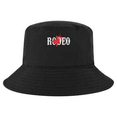 Bull Riding Rodeo Western Country Bull Rider Gift Cool Comfort Performance Bucket Hat