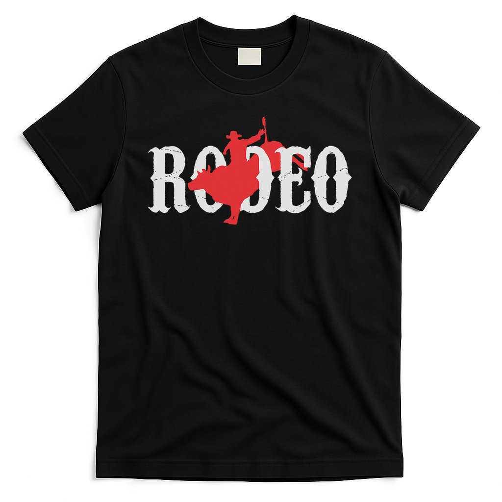 Bull Riding Rodeo Western Country Bull Rider Gift T-Shirt