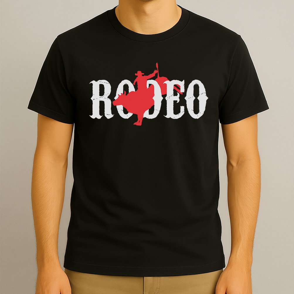 Bull Riding Rodeo Western Country Bull Rider Gift T-Shirt