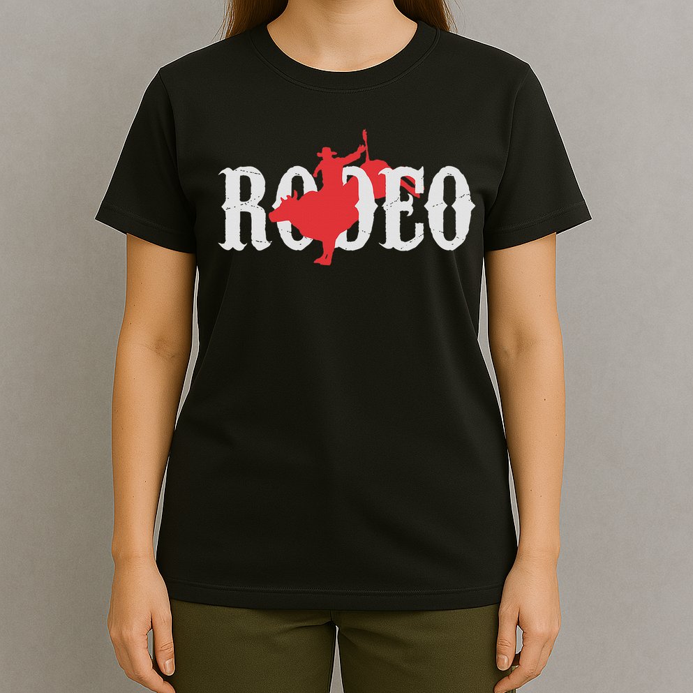 Bull Riding Rodeo Western Country Bull Rider Gift T-Shirt