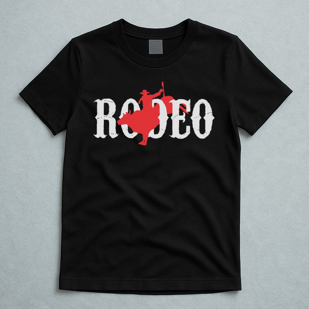 Bull Riding Rodeo Western Country Bull Rider Gift T-Shirt