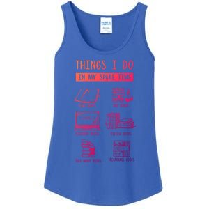 Book Reading Reviewing Books Bookworm Bookish Gift Ladies Essential Tank