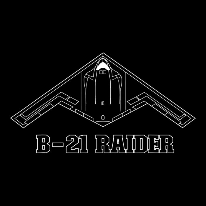 B21 Raider Stealth Bomber Aircraft / USA Airplane Aviation Bucket Hat