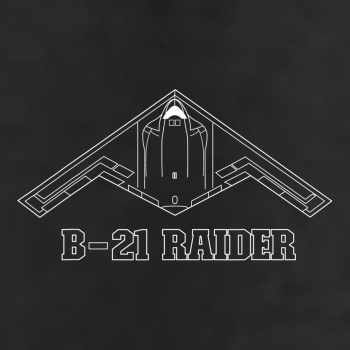 B21 Raider Stealth Bomber Aircraft / USA Airplane Aviation 25L Jumbo Tote